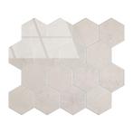Zelfklevende Hexagon Crema Beige, Doe-het-zelf en Verbouw, Nieuw