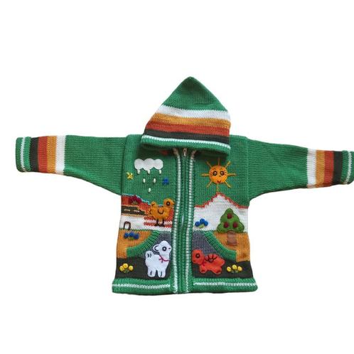 Peru gebreide truien, Peruvian kids sweater, jacke Peru kind, Kinderen en Baby's, Kinderkleding | Maat 110, Jongen of Meisje, Nieuw