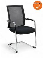 TERRA  Design/Vergaderstoel  Netweave Zwart, Vergader- of Presentatieruimte, Ophalen of Verzenden, Nieuw zonder verpakking, Stoel