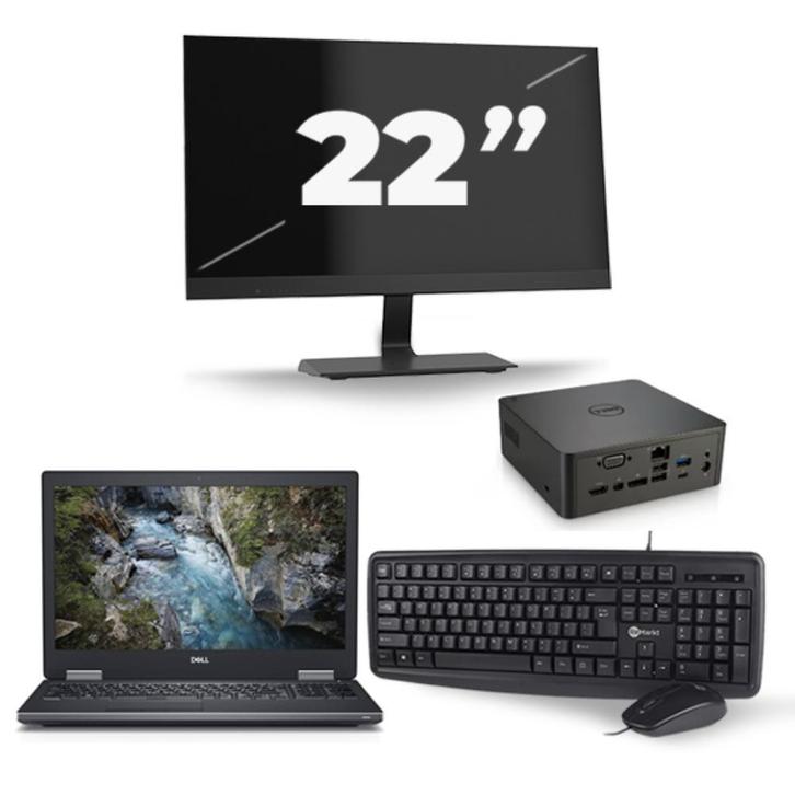 Dell Precision 7530 - Intel Core i7-8e Generatie - 15 inch -, Computers en Software, Windows Laptops, Zo goed als nieuw, Verzenden