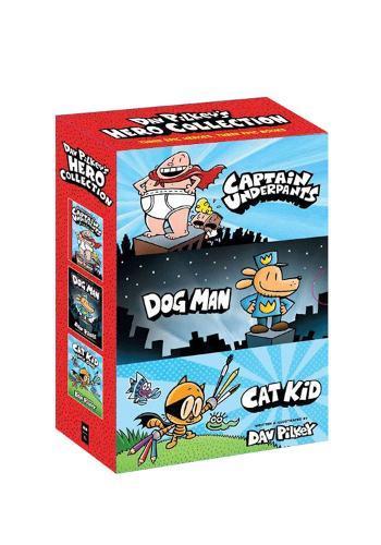 Dav Pilkeys Hero Collection (Captain Underpants #1, Dog Man beschikbaar voor biedingen