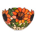 Tiffany wandlamp – Zonnebloemen – B 25 × H 15,5 cm (Art., Verzenden, Nieuw