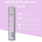Indola Finish Flexible Haarspray - 500ml, Ophalen of Verzenden, Nieuw, Gel, Wax, Haarlak of Mousse