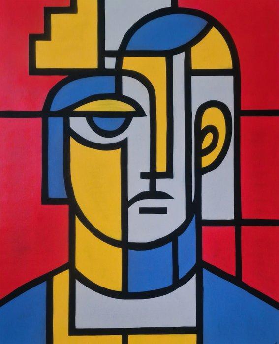 FÜR (1978) - Fragmented Calm - XL Size - (We Spray) NOT a, Antiek en Kunst, Kunst | Schilderijen | Modern
