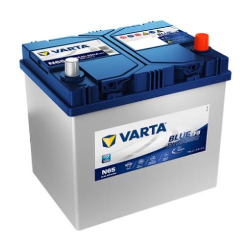 Varta Auto accu 12 volt 65 Ah EFB Blue Dynamic type N65, Auto-onderdelen, Accu's en Toebehoren, Nieuw, Ophalen of Verzenden