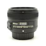 Nikon 50mm F1.8G AF-S Nikkor Objectief (Occasion), Ophalen of Verzenden, Zo goed als nieuw, Standaardlens, Zoom