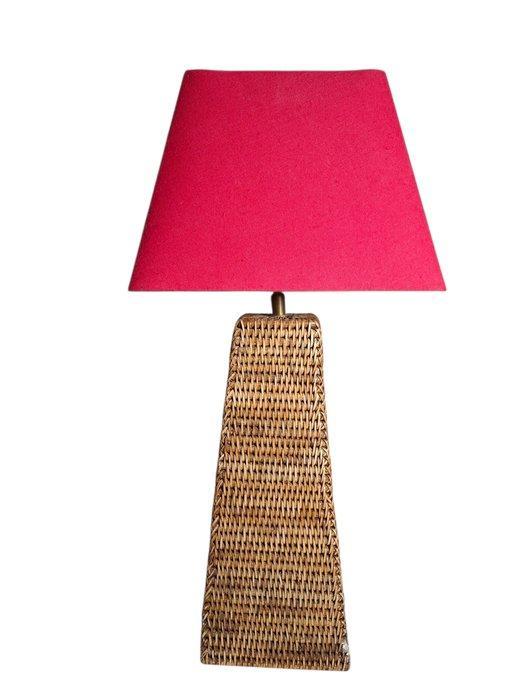 Tafellamp - Rotan - Handgevlochten, Antiek en Kunst, Kunst | Designobjecten