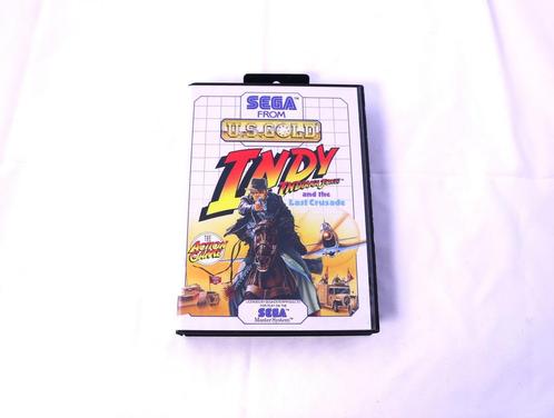Sega Master System - Indiana Jones and the Last Crusade, Spelcomputers en Games, Games | Sega, Ophalen of Verzenden