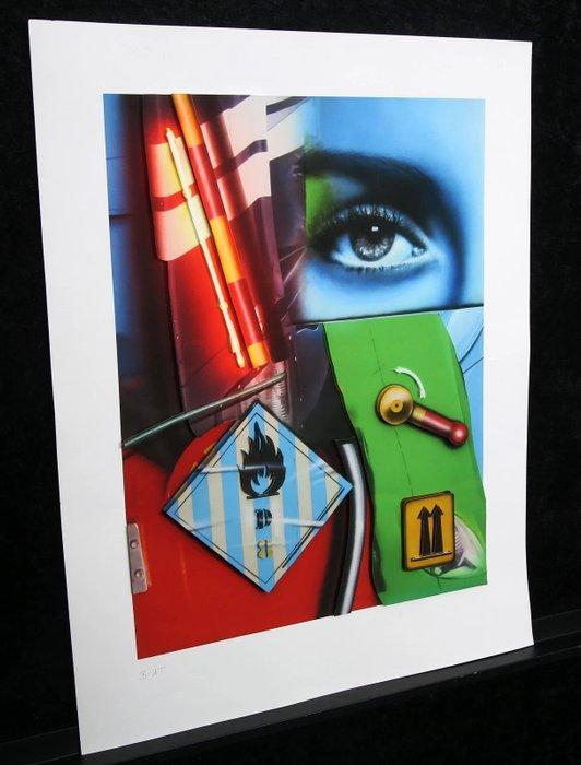 Peter Klasen - Regard / Inflammable, Antiek en Kunst, Kunst | Tekeningen en Foto's