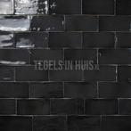 Equipe wandtegel manacor 7,5x15 zwart glans handvorm, Ophalen, Nieuw, 10 m² of meer, Wandtegels