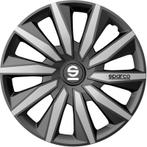 Sparco Wieldoppen setpen Milano - 16-inch - Grijs/Zilver - S, Verzenden, Nieuw