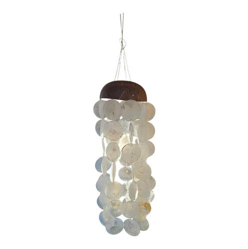 Capiz   Windgong  Handgemaakt 50 cm, Tuin en Terras, Tuinwanddecoratie, Verzenden