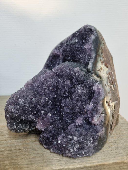 Very Big standing Uruguay Amethist - Hoogte: 130 mm -, Verzamelen, Mineralen en Fossielen