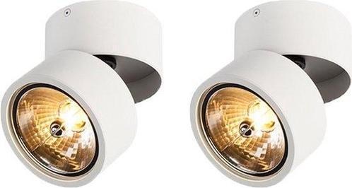 QAZQA Plafondspot 2 stuks - Go Nine, Huis en Inrichting, Woonaccessoires | Overige, Verzenden