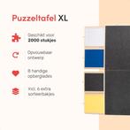 2dekans | DIYDash Puzzeltafel XL Met Opbergsysteem - 2000, Ophalen of Verzenden, Zo goed als nieuw