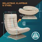 Relax Lounger Aberdeen Stof Creme (Meubelen, Interieur), Verzenden, Nieuw