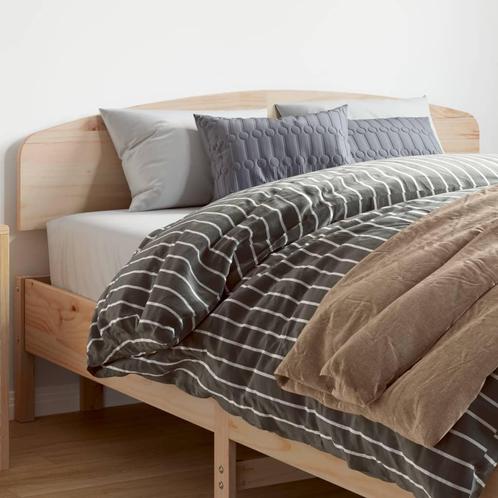 vidaXL Hoofdbord 150 cm massief grenenhout, Huis en Inrichting, Slaapkamer | Bedden, Bruin, Nieuw, Hout, Verzenden