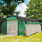 TRUUSK Kas 6 X 3 X 2 M Kas Met Folie Met 12 Ramen, Roldeuren, Tuin en Terras, Verzenden, Nieuw