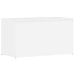 VidaXL opbergkist, hoogglans wit, L x B x H 84 x 42 x 46 cm, Ophalen, Nieuw