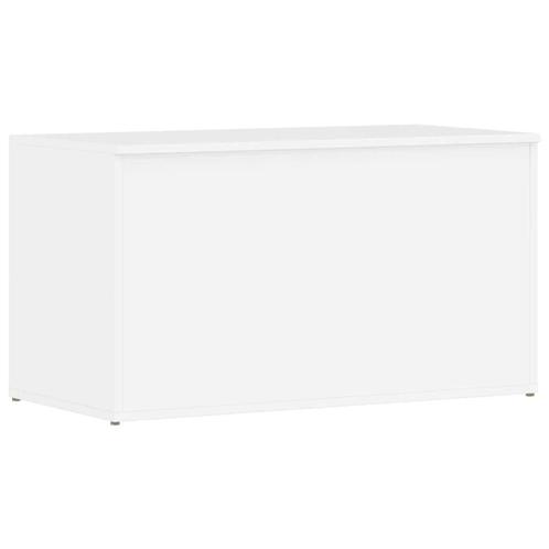 VidaXL opbergkist, hoogglans wit, L x B x H 84 x 42 x 46 cm, Diversen, Overige Diversen, Ophalen