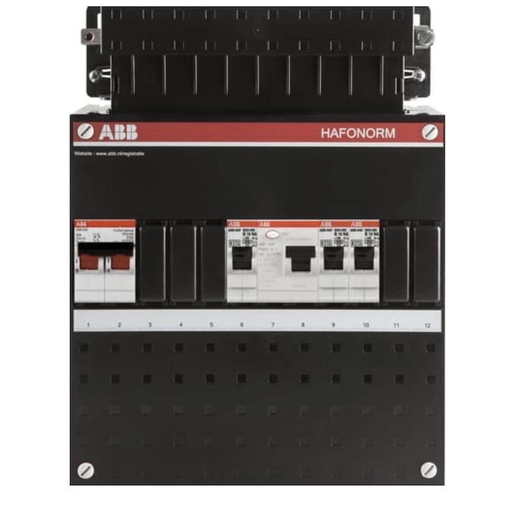 ABB busboard groepenkast 1 fase 3 groepen 220 x 280, Doe-het-zelf en Verbouw, Elektra en Kabels, Ophalen of Verzenden