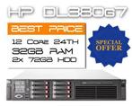 Server HP DL380 G7/12 Core 24TH/32GB RAM/2x 72GB 10K SAS, Computers en Software, Servers, 2 tot 3 Ghz, 32 GB, Hot swappable onderdelen