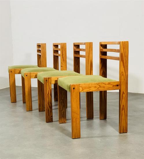 4x Cees Braakman voor Pastoe SG1200 chair, Huis en Inrichting, Stoelen