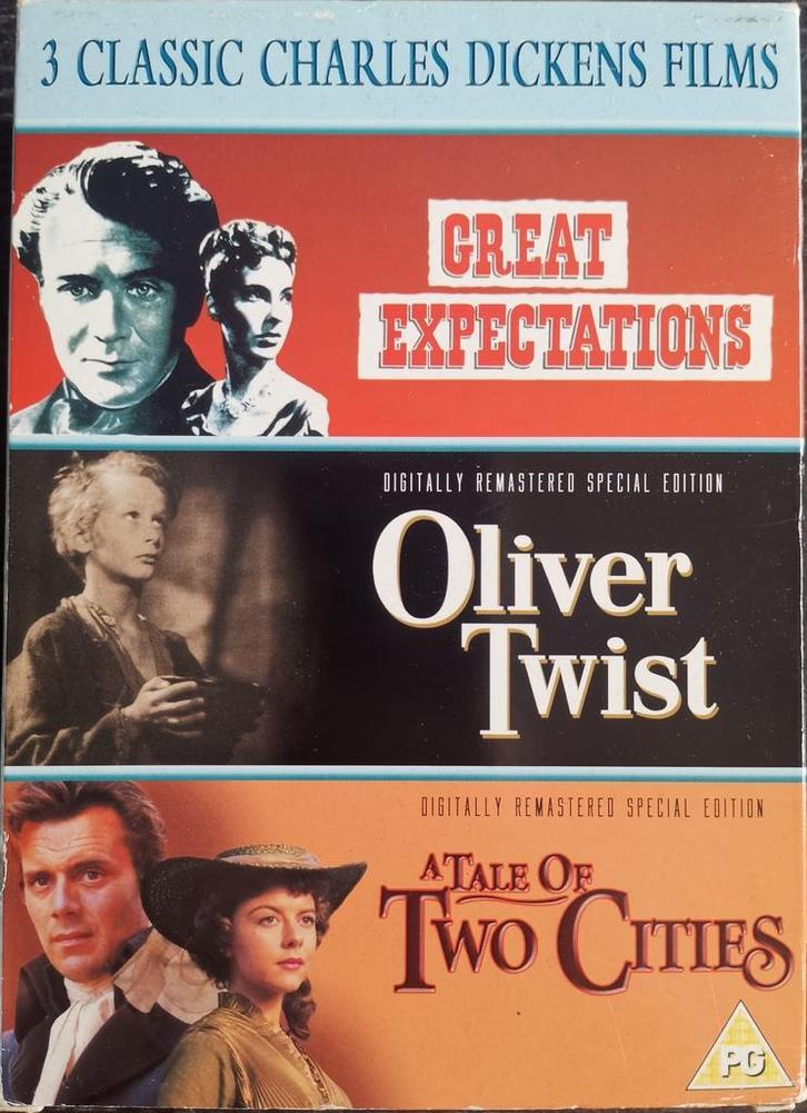 3 Classic Charles Dickens films -     Gratis verzenden, Cd's en Dvd's, Dvd's | Tv en Series, Zo goed als nieuw, Boxset, Overige genres