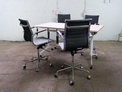 Voortman | Klaptafel | Z.G.A.N. | Uniek eiken | Wit frame |, Zakelijke goederen, Kantoor en Winkelinrichting | Kantoormeubilair en Inrichting