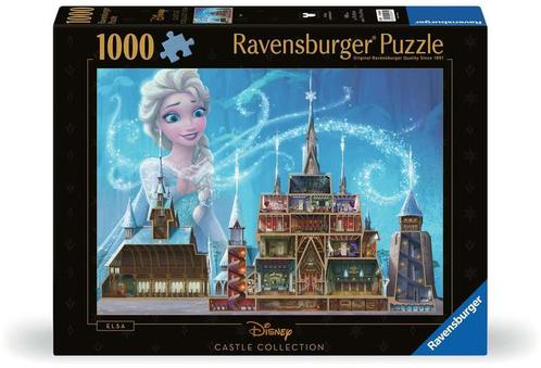 Disney Castles - Elsa Puzzel (1000 stukjes) | Ravensburger -, Hobby en Vrije tijd, Denksport en Puzzels, Nieuw, Verzenden