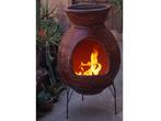 Sol-y-Yo Chimenea Mexicaanse tuinkachel Barbecue Jumbo(rood), Tuin en Terras, Verzenden, Nieuw