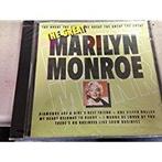 cd - Marilyn Monroe - The Great, Zo goed als nieuw, Verzenden
