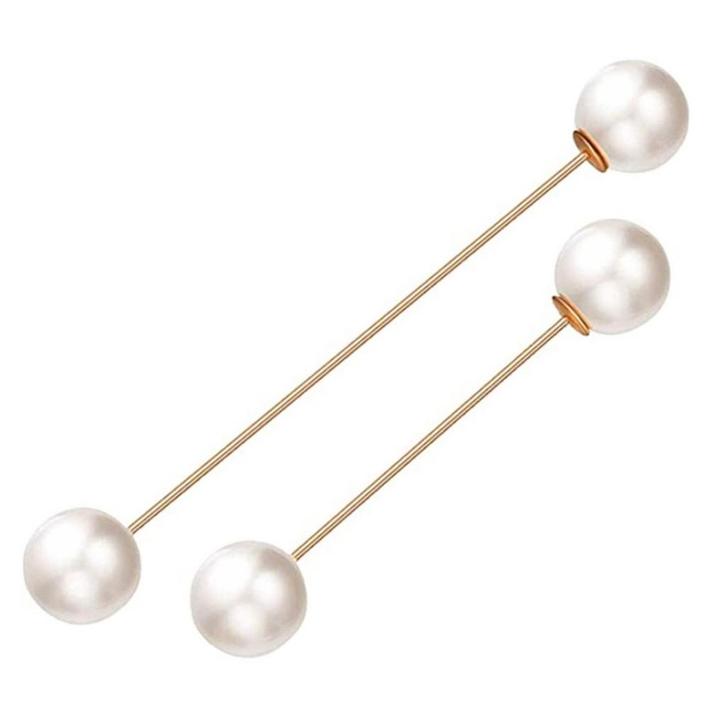 Fako Bijoux - Vestsluiting - Vestclip - Sjaalklem - Parel, Sieraden, Tassen en Uiterlijk, Broches, Verzenden