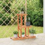 vidaXL Plantenstandaard 81x25x75,5 cm massief vurenhout, Tuin en Terras, Verzenden, Nieuw