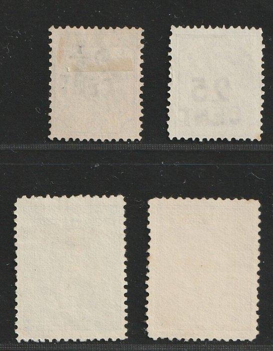 Curaçao 1891/1906 - 3 complete uitgiften - NVPH 18, 25,, Postzegels en Munten, Postzegels | Nederland