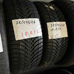 2 x Michelin Alpin A4 205-45-16 Winterbanden 8,5mm, Auto-onderdelen, Banden en Velgen, Gebruikt, 16 inch, Band(en), Personenwagen