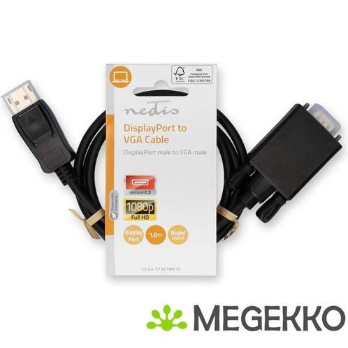 VGA-Kabel | DisplayPort Male | VGA Male | Vernikkeld |, Computers en Software, Overige Computers en Software, Nieuw, Verzenden