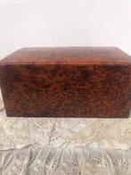 Doos - Prachtige Art d’eco doos in burl van thuja, bewerkt