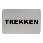 Infobord trekken RVS zelfklevend 11x6cm EMGA, Verzenden, Nieuw in verpakking