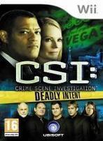 CSI: Crime Scene Investigation: Deadly Intent Wii, Ophalen of Verzenden, 1 speler, Zo goed als nieuw