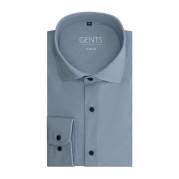 GENTS - Twill grijsblauw 4-way stretch - XXL 45/46 beschikbaar voor biedingen