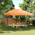vidaXL Partytent inklapbaar pop-up 440x292x315 cm oranje, Verzenden, Nieuw, Partytent