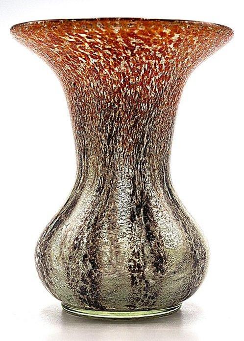 WMF. - Karl Wiedman Ikora Art Deco Glass Vase 1930 - Vaas, Antiek en Kunst, Kunst | Designobjecten