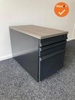 Ladeblok - 57x42x76cm - Zwart - 3 laden kunststof -  topblad, Werkplek, Ophalen of Verzenden, Gebruikt, Kast