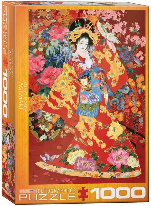 Agemaki - Haruyo Morita Puzzel (1000 stukjes) | Eurographics, Hobby en Vrije tijd, Denksport en Puzzels, Nieuw, Verzenden
