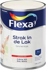 Flexa Strak in de Lak - Binnenlak Hoogglans  - 1,25 ltr - Ra, Verzenden, Nieuw