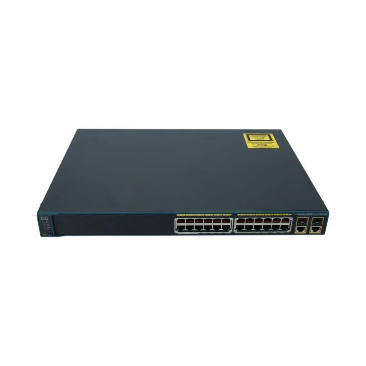 Cisco WS-C2960+24PC-S, Computers en Software, Netwerk switches, Ophalen of Verzenden