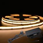 LED Strip COB - 10 Meter - Complete Set - 2700k - Warm Wit, Ophalen of Verzenden, Nieuw