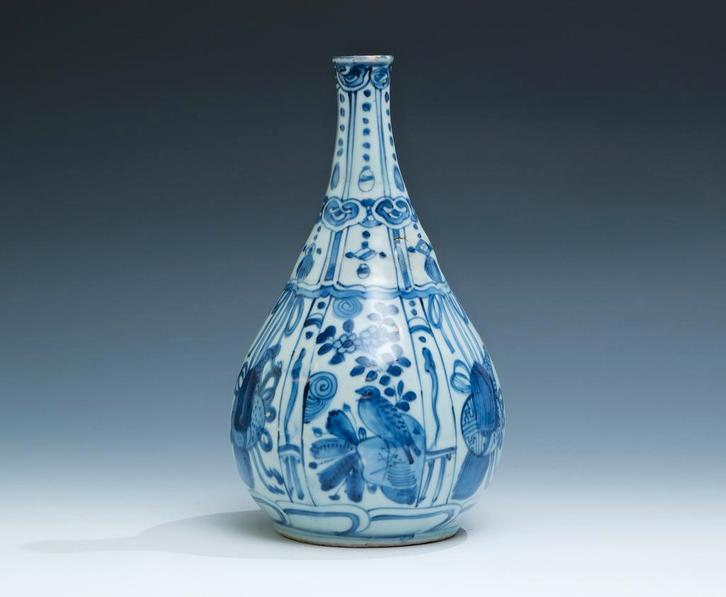 Chinese porseleinen vaas blauw en wit, Antiek en Kunst, Antiek | Porselein, Ophalen