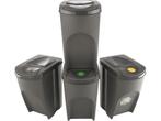 Prosperplast Sortibox scheidingsbakken set 4x35L - Grijs, Verzenden, Zo goed als nieuw
